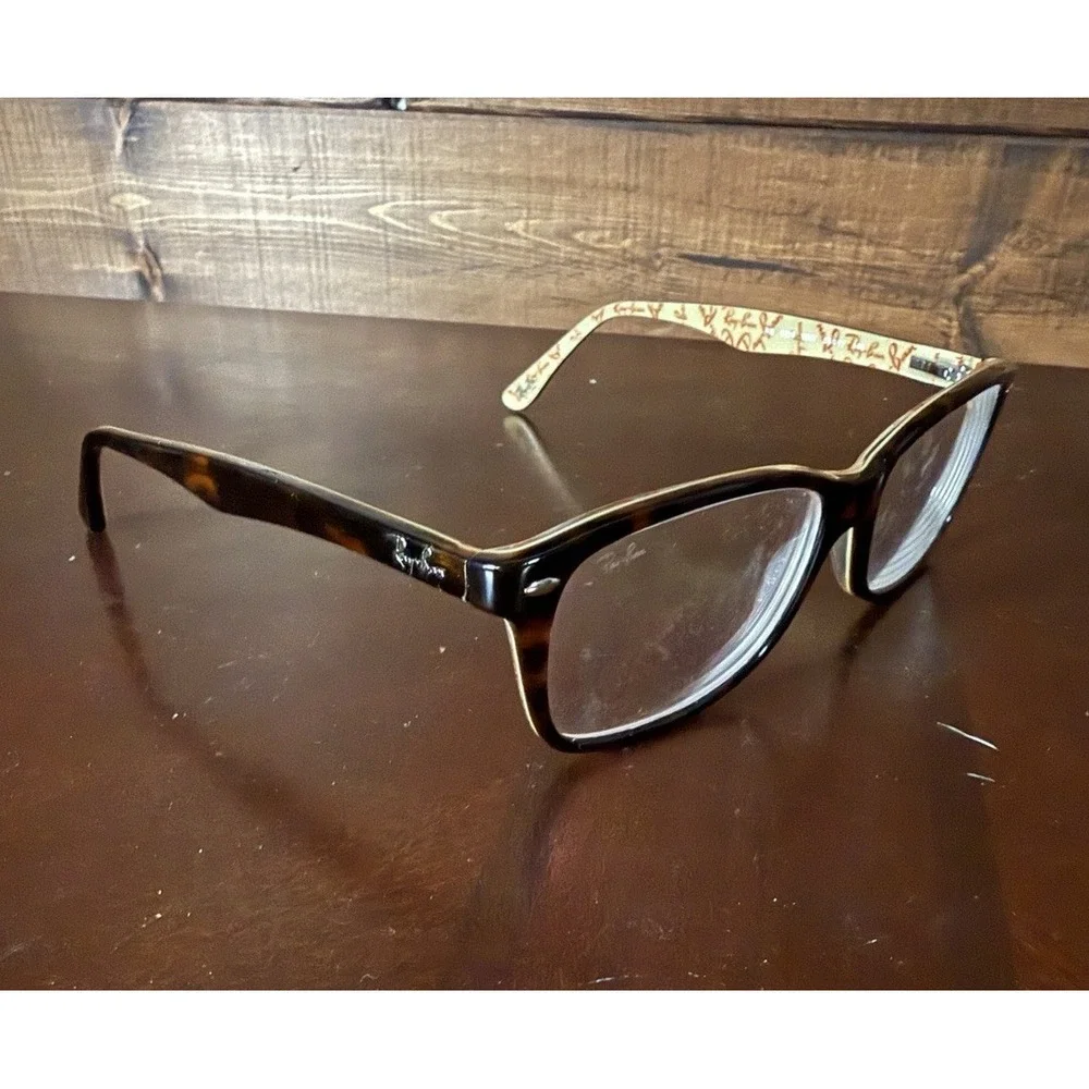 Ray-Ban eyeglasses frames only RB5228 5057 Tortoise Rim 55-17-140 w/ Case